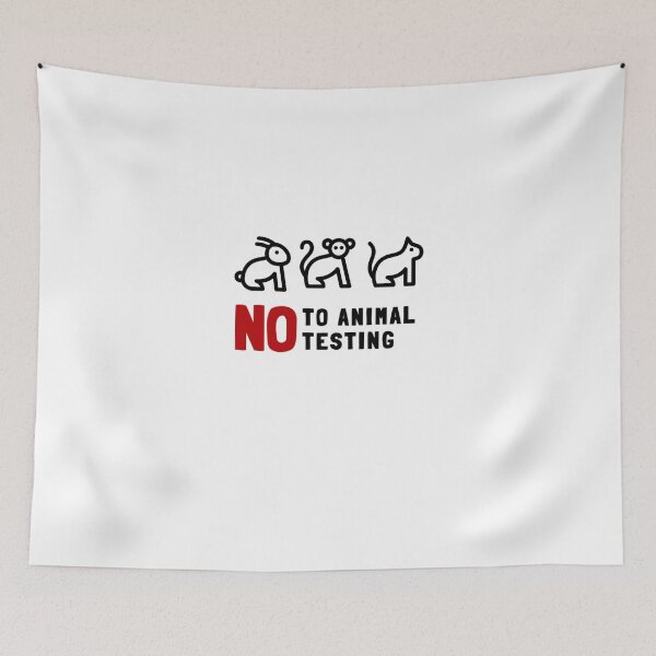 Item preview, Say No to animal testing designed and sold by ArtistsZone.