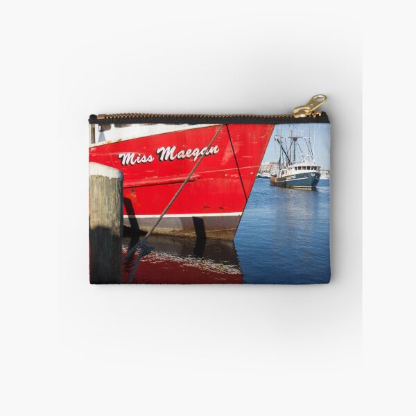 Item preview, Red boat designed and sold by Anne Scantlebury.