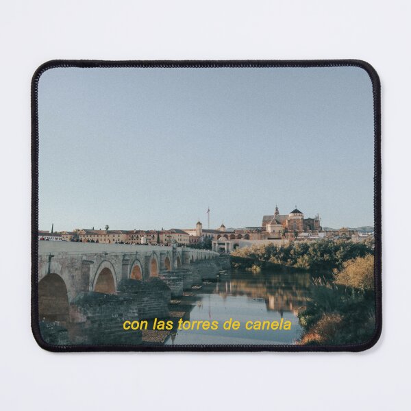 Item preview, [Spanish] Cordoba Roman Bridge in Guadalquivir River Landscape - Lorca Canela Poema designed and sold by Sitorus Sun.