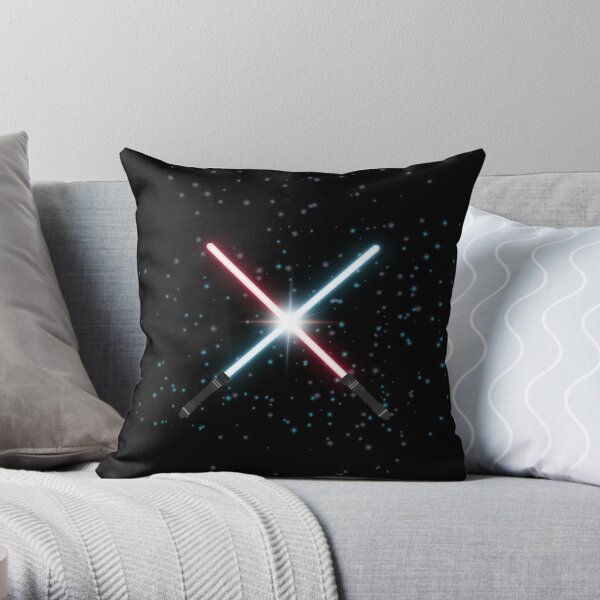 Star Wars 77 Millennium Falcon Retro Throw Pillow