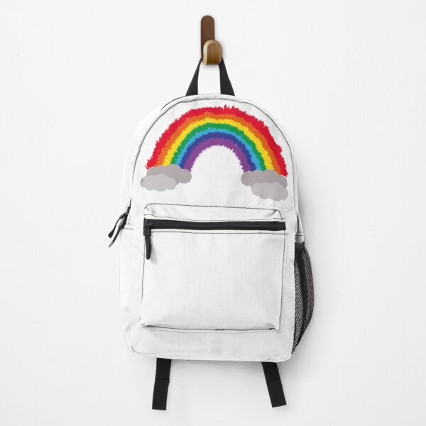 Item preview, Paint brush feathered rainbow designed and sold by JJFreckle.