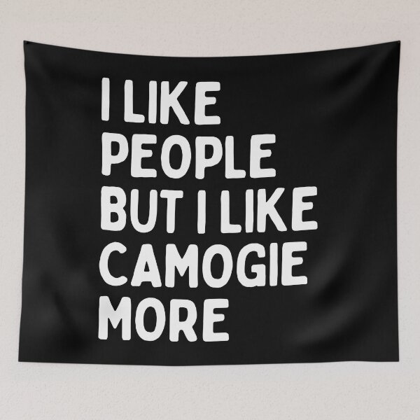 Item preview, I like people BUT I like camogie more designed and sold by TheGreenGoat.
