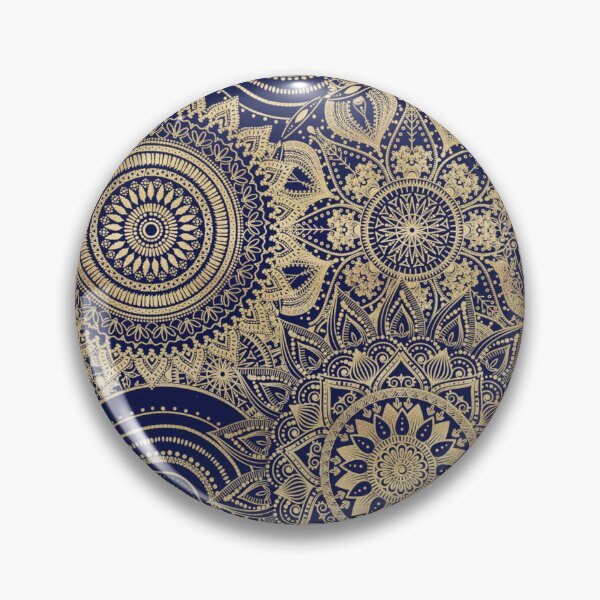 Item preview, Gold Mandala Collection Blue Design designed and sold by InovArtS.