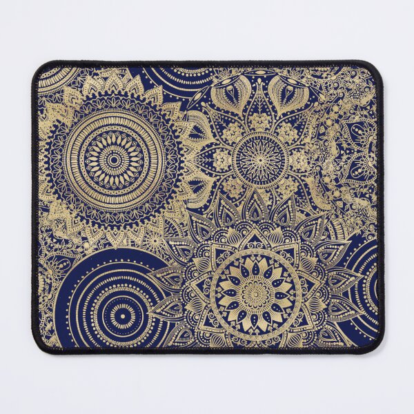 Item preview, Gold Mandala Collection Blue Design designed and sold by InovArtS.