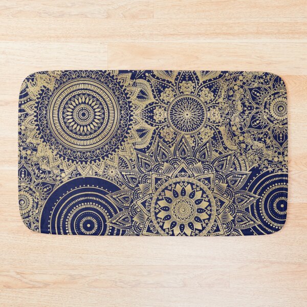 Item preview, Gold Mandala Collection Blue Design designed and sold by InovArtS.