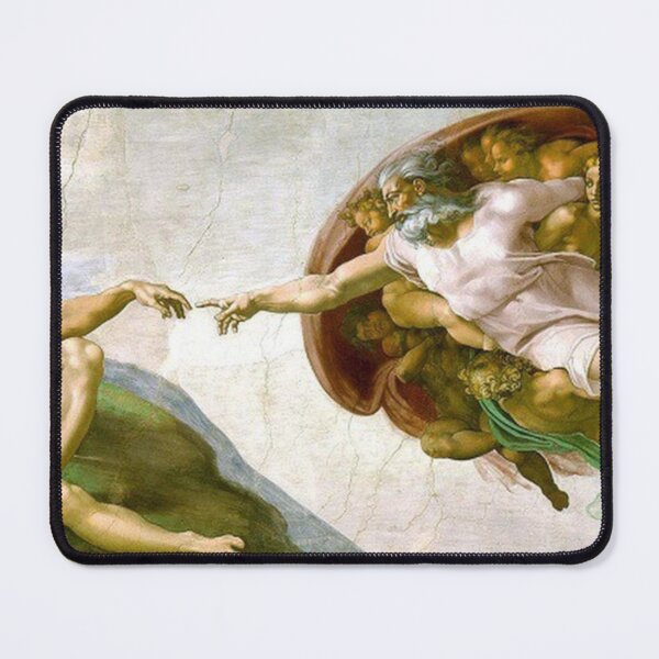 Item preview, The creation of Adam designed and sold by JapanHeavenArt.