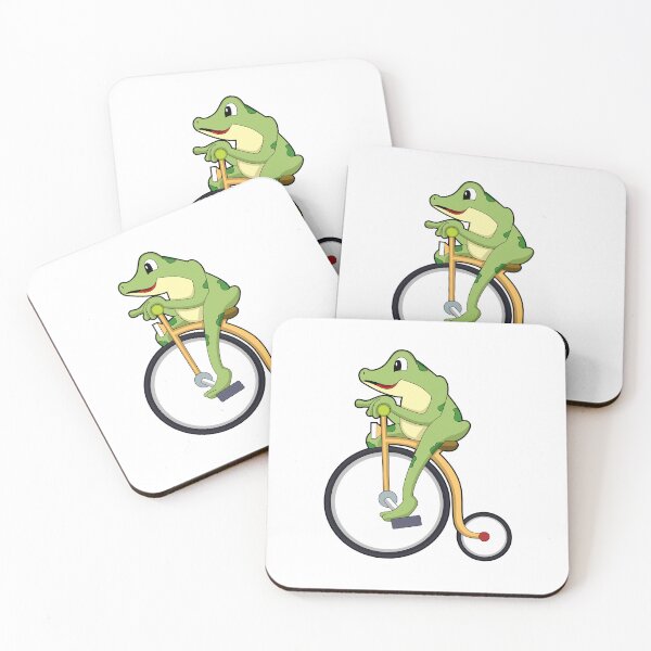 Item preview, Frog at Circus with Bicycle designed and sold by Snabdesign84.