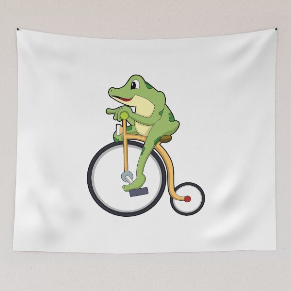 Item preview, Frog at Circus with Bicycle designed and sold by Snabdesign84.