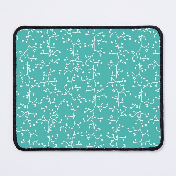 Item preview, Delicate spring buds on teal designed and sold by Amilia Korre.