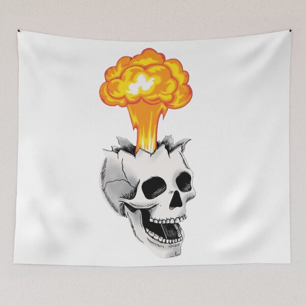 Item preview, Skull Explosion designed and sold by Sretensshop.