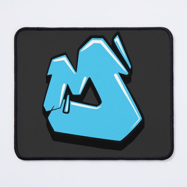 Item preview, Graffiti Letter M (Blue) designed and sold by NameGraffiti.
