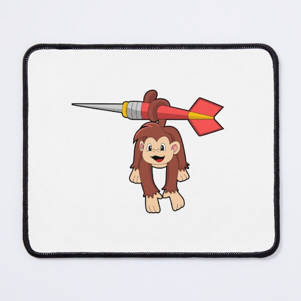 Item preview, Monkey at Darts with Dart designed and sold by Snabdesign84.
