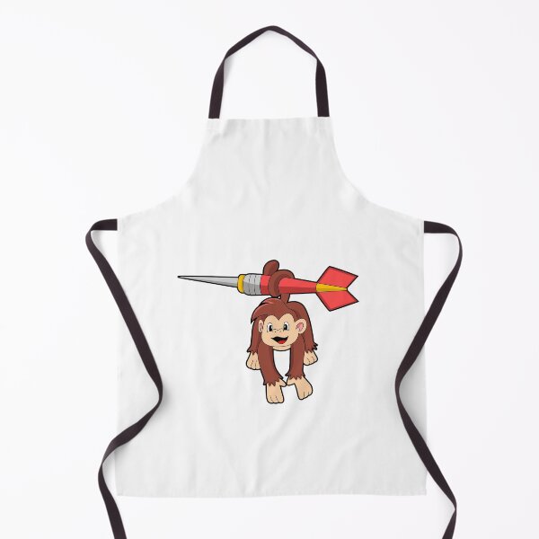 Item preview, Monkey at Darts with Dart designed and sold by Snabdesign84.