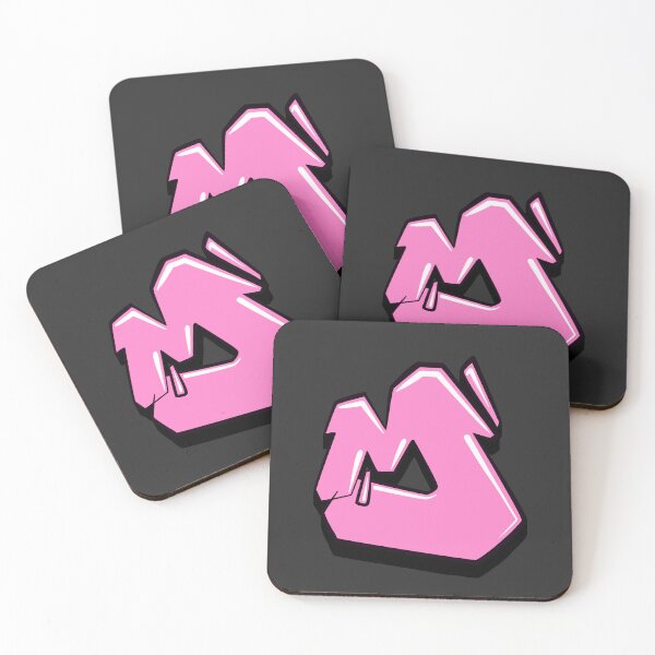 Item preview, Graffiti Letra M (Rosa) designed and sold by NameGraffiti.