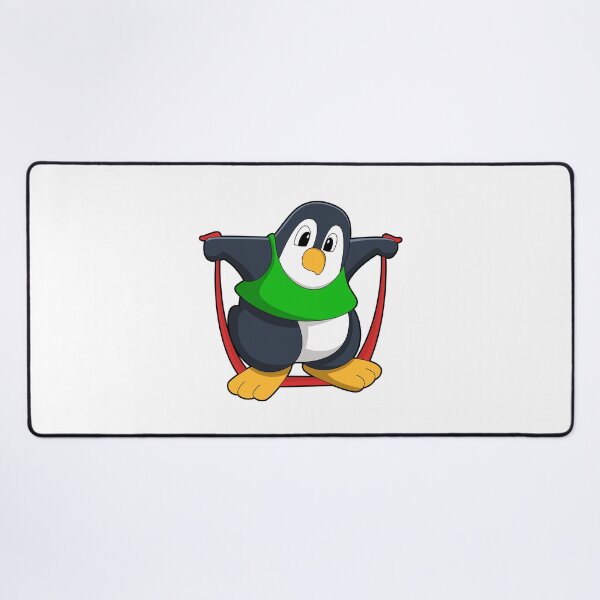 Item preview, Penguin at Fitness with Skipping rope designed and sold by Snabdesign84.