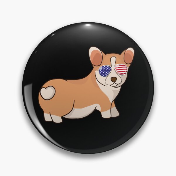 Item preview, 4th of July Corgi Patriotic Merica Dog 4th Of July Gear designed and sold by DynamicDesign.