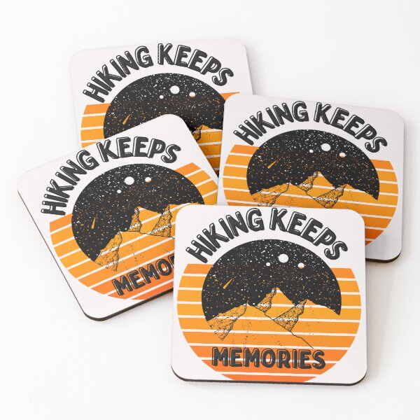 Item preview, Retro Hiking Keeps Memories Art Designs designed and sold by Manilyn0907.