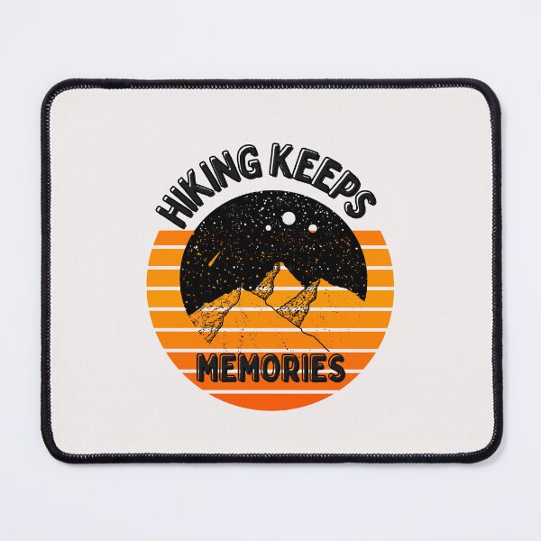 Item preview, Retro Hiking Keeps Memories Art Designs designed and sold by Manilyn0907.