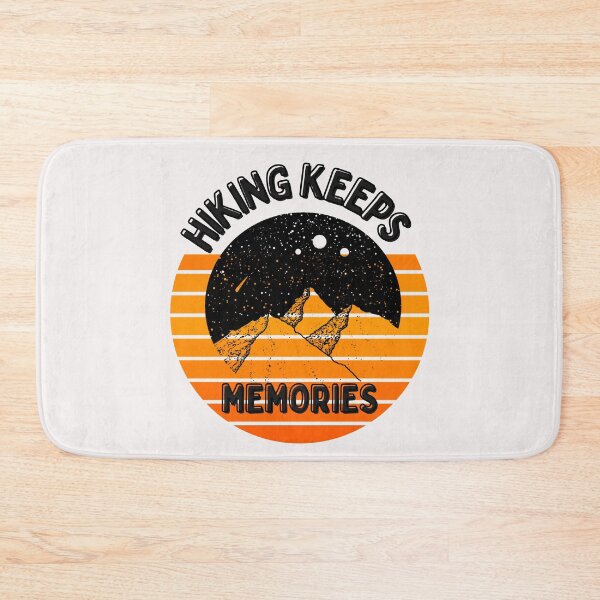 Item preview, Retro Hiking Keeps Memories Art Designs designed and sold by Manilyn0907.