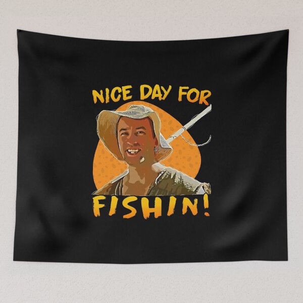 Item preview, Nice day for fishin - viva la dirt league designed and sold by StoneGAS.