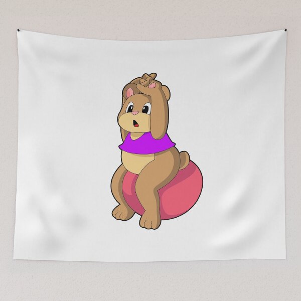 Item preview, Bear Workout Gymnastics Fitness designed and sold by Snabdesign84.