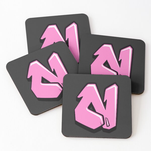 Item preview, Graffiti Letra N (Rosa) designed and sold by NameGraffiti.