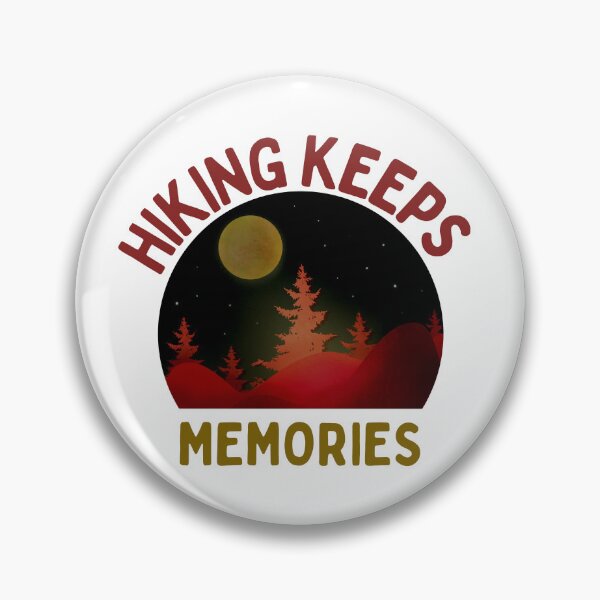 Item preview, Retro Hiking Keeps Memories Art Designs designed and sold by Manilyn0907.