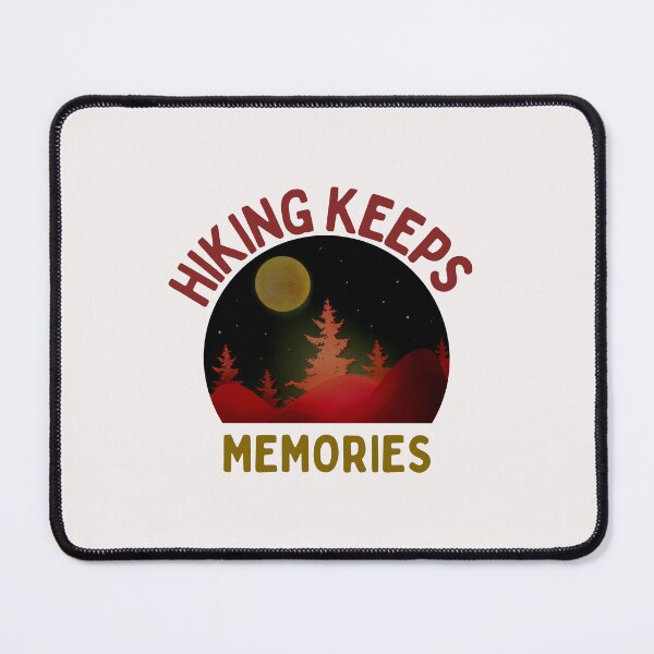 Item preview, Retro Hiking Keeps Memories Art Designs designed and sold by Manilyn0907.