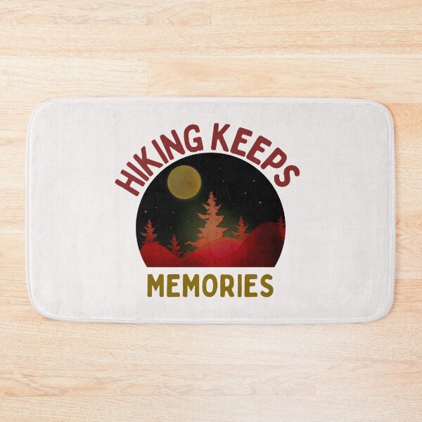 Item preview, Retro Hiking Keeps Memories Art Designs designed and sold by Manilyn0907.