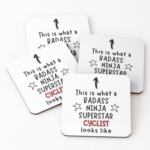 Item preview, This is what a Badass, Ninja, Superstar, Cyclist looks like designed and sold by TheGreenGoat.