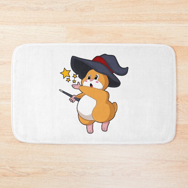 Item preview, Hamster as Wizard with Magic wand designed and sold by Snabdesign84.