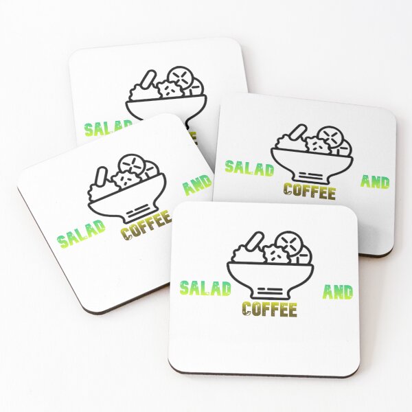 Item preview, SALAD AND COFFEE FUNNY  designed and sold by MAHR55.