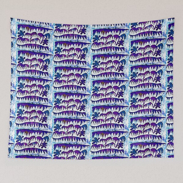 Item preview, Jungle Blue designed and sold by ARTIST99.