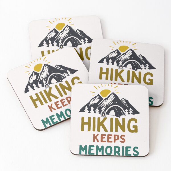 Item preview, Retro Hiking Keeps Memories Art Designs designed and sold by Manilyn0907.