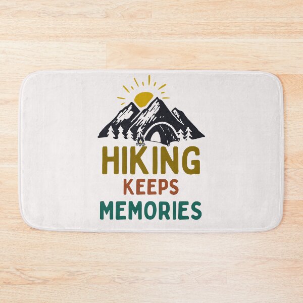 Item preview, Retro Hiking Keeps Memories Art Designs designed and sold by Manilyn0907.