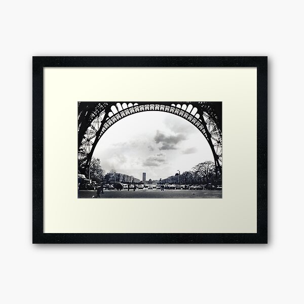 The Arch of Eifell Framed Art Print