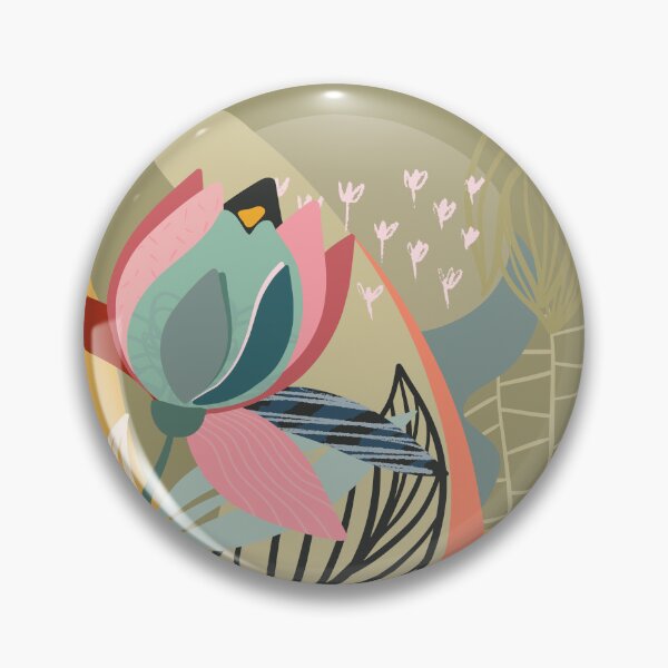 Item preview, Abstract Colourful Flowers 19 designed and sold by simplydesignart.