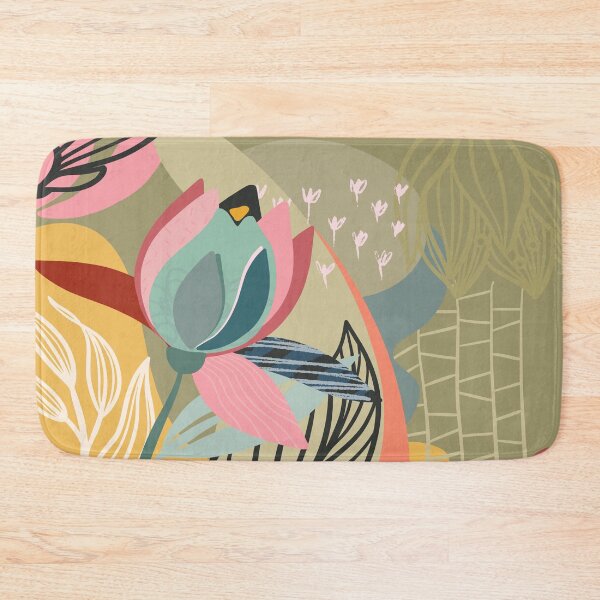 Item preview, Abstract Colourful Flowers 19 designed and sold by simplydesignart.