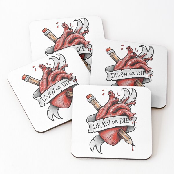 Item preview, Draw Or Die designed and sold by Sretensshop.