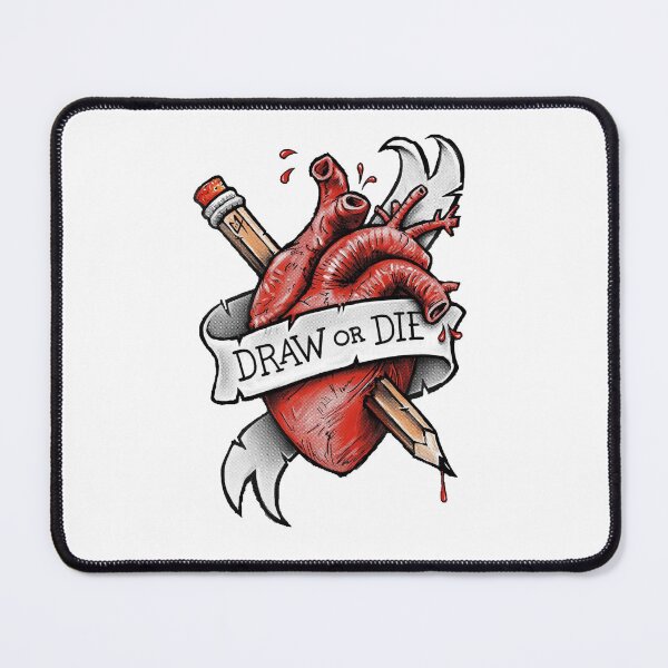 Item preview, Draw Or Die designed and sold by Sretensshop.