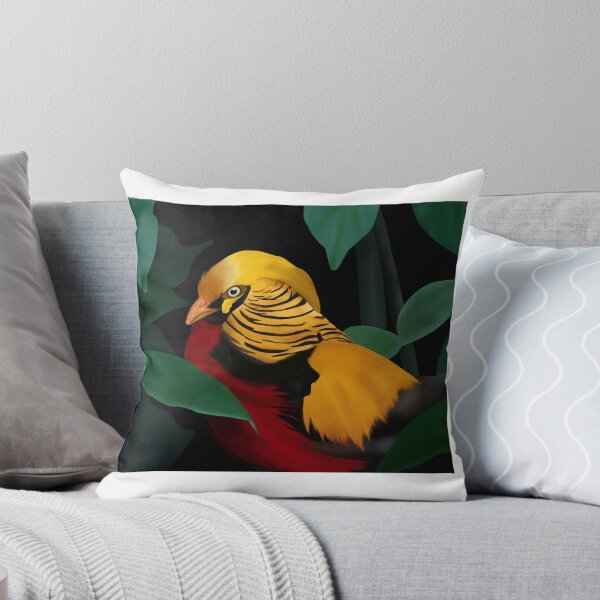 Item preview, Golden Pheasant in the forest- Fabulous Birds Collection 1 designed and sold by Midnightviera.