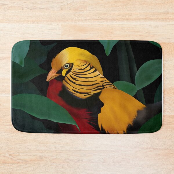 Item preview, Golden Pheasant in the forest- Fabulous Birds Collection 1 designed and sold by Midnightviera.