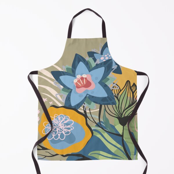 Item preview, Abstract Colourful Flowers 18 designed and sold by simplydesignart.