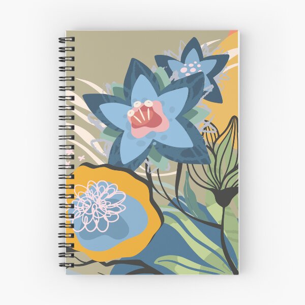 Item preview, Abstract Colourful Flowers 18 designed and sold by simplydesignart.