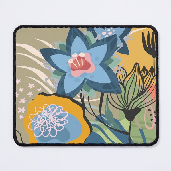 Item preview, Abstract Colourful Flowers 18 designed and sold by simplydesignart.