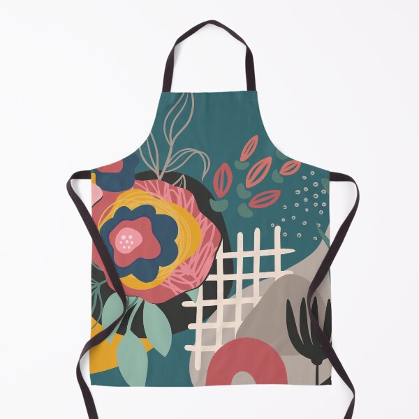 Item preview, Abstract Colourful Flowers 16 designed and sold by simplydesignart.