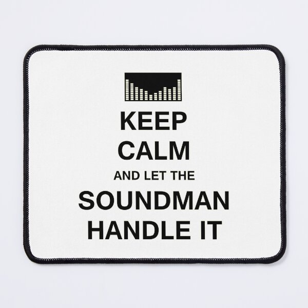 Item preview, soundman handle it (black color) designed and sold by lisaberton.