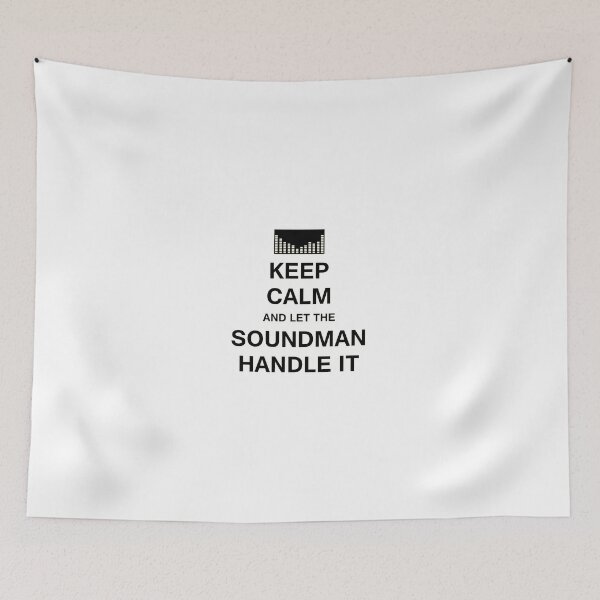 Item preview, soundman handle it (black color) designed and sold by lisaberton.
