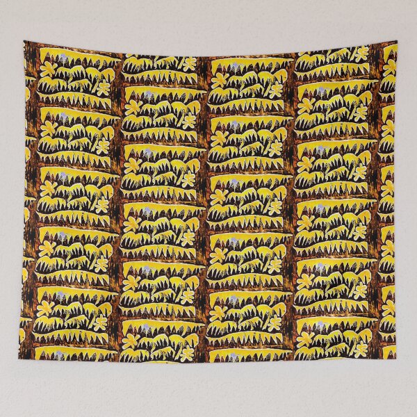 Item preview, Jungle in Yellow designed and sold by ARTIST99.