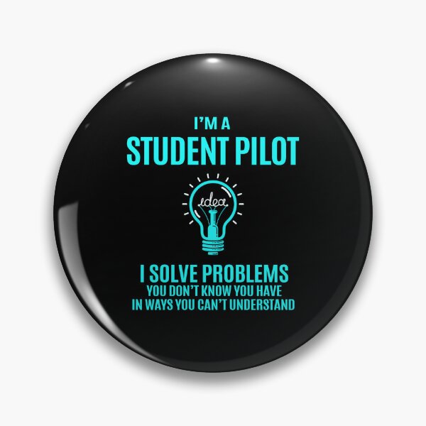Item preview, Student Pilot T Shirt - I Solve Problems Gift Item Tee designed and sold by averiarnol.